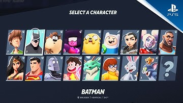 MultiVersus - All Default Characters Showcase [PS5 4K HDR and UHD]