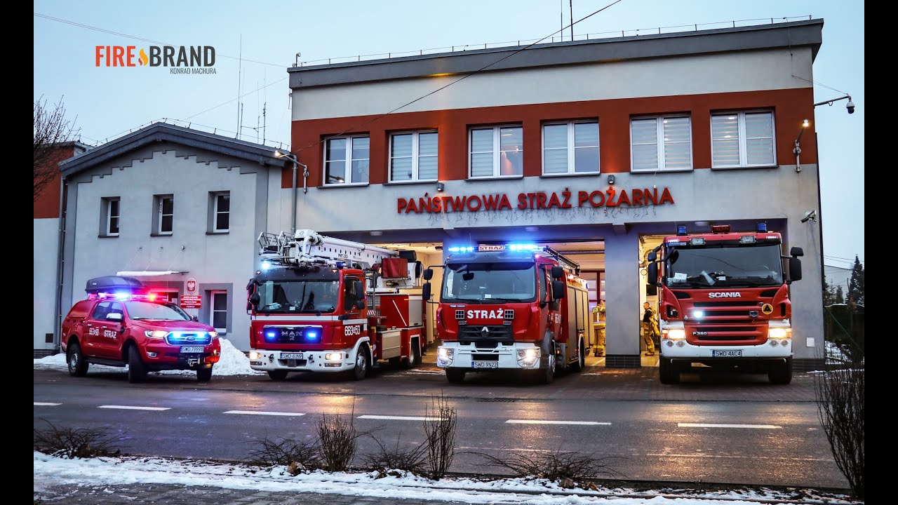 Relacja wideo z wizyty w JRG-2 Rydułtowy - prezentacja wyposażenia, jednostki plus bonusowy wyjazd