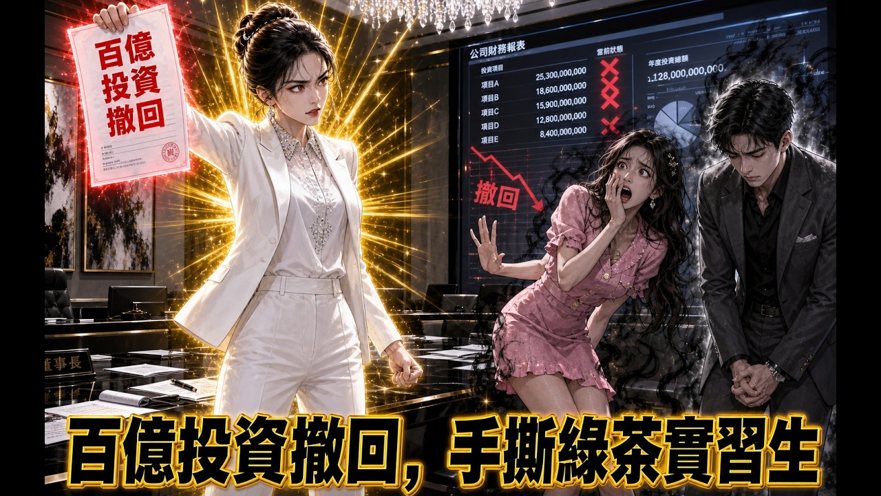 覺醒後撤資百億，手撕綠茶與惡毒親弟