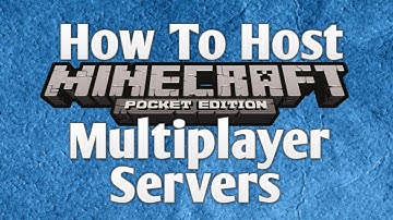 Minecraft PE: How To HOST Multiplayer Servers [Pocket Edition] NO JAILBREAK Tutorial