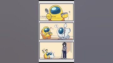 Thumbnail of among us cute comics #cute #amongus #comics