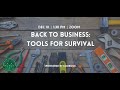 Back to business  tools for survival