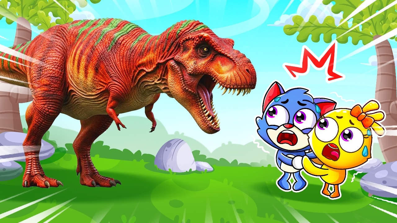 Dinosaurs for Kids | Dinosaurs Become Alive! Kids Learn Dinosaurs | Funny Kids Songs by Lamba Lamby