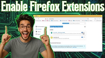 Extensies in Mozilla Firefox in- of uitschakelen - Gedetailleerde tutorial