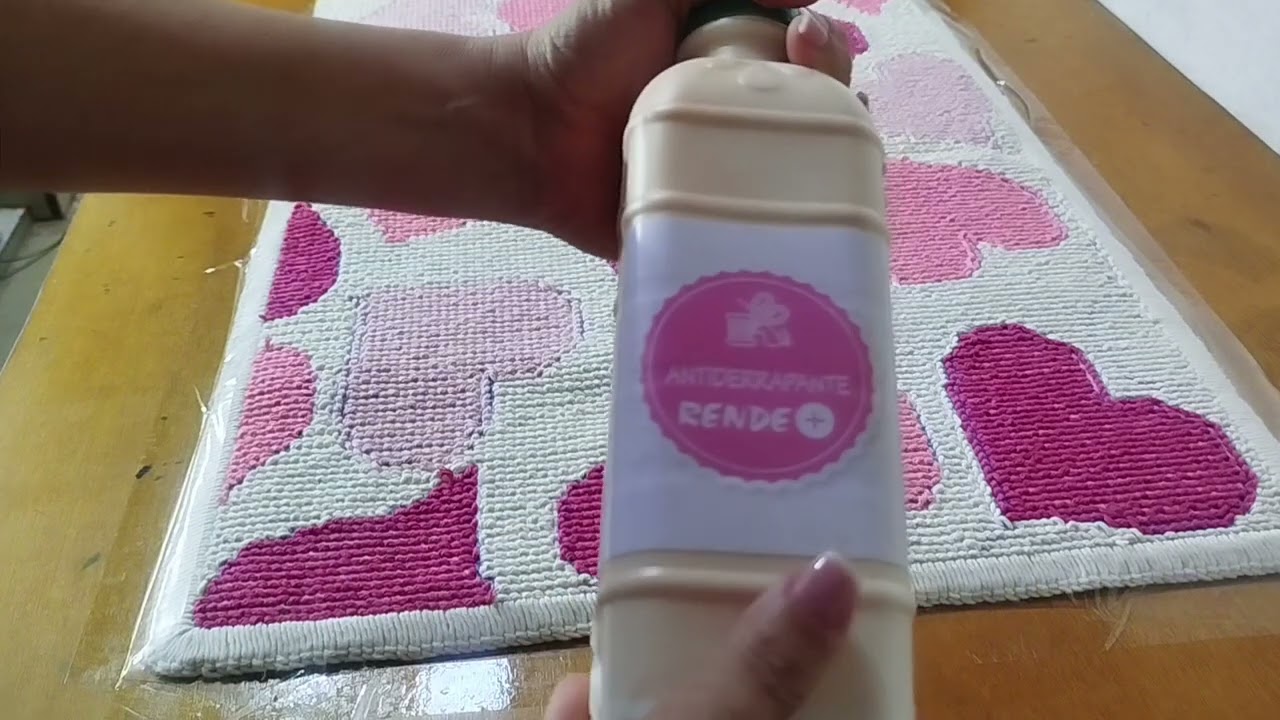 Como finalizar o tapete? E como passar o antiderrapante? Com Dani talagarça