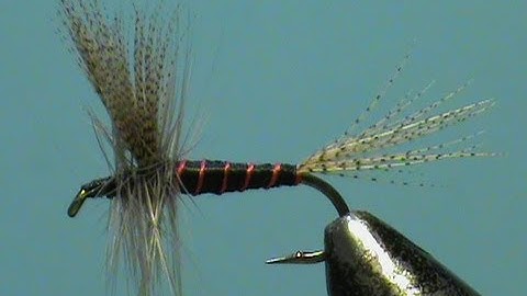 Fly Tying a Classic Dry Fly the Barber Pole with Jim Misiura