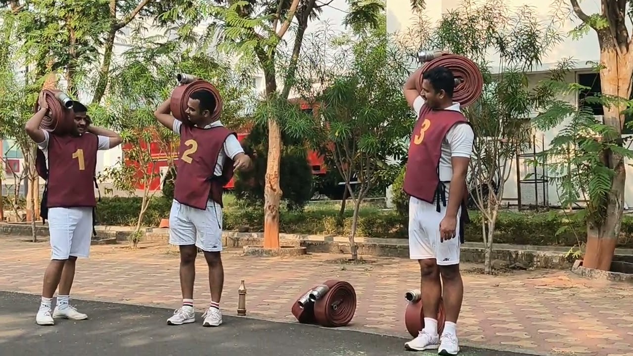 Fire Fighting Pump Drill // Training Time// Mock drills NFSC// New Trainees// National Fire Service