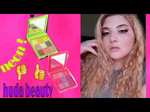 Huda beauty neon obsessions palettes/it's good?