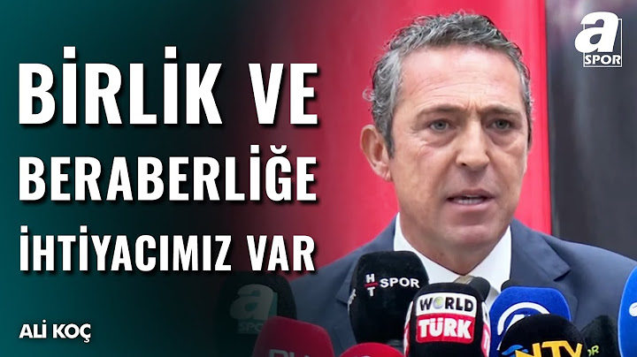 Ali Koç: "Fenerbahçe Dünyanın En Büyük Spor Kulübüdür" / A Spor / 09.06.2025