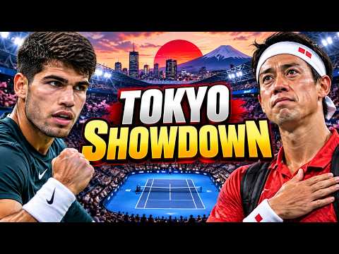 Video Japan Open 2026: Alcaraz Defends Title as Nishikori Begins Final Tokyo Farewell