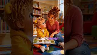 Boo first time visiting a Library #shorts