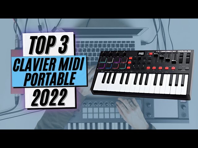 TOP 3 : Meilleur Clavier MIDI USB Portable 2022 
