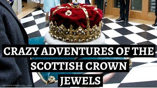 Wild history of SCOTLAND’S CROWN JEWELS. Honours of Scotland. Scottish Regalia. Famous Stuart jewels
