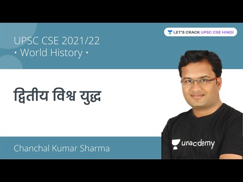 Complete World History for UPSC 2021-2022 | World War II | Let&rsquo;s Crack UPSC CSE Hindi