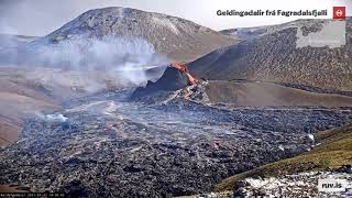 TIMELAPSE: Eruption in Fagradalsfjall (Iceland) Part 8