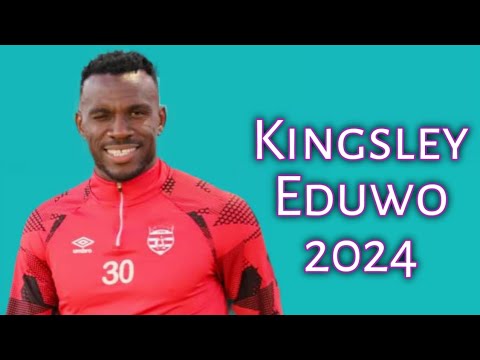 كل ما قدمة النيجيري كينغسلي ايدو مهاجم النادي الافريقي التونسي 2024 اهداف ومهارات   