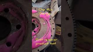 Rust remover product test roadkill vicegrip garage