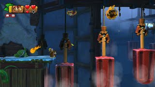 Donkey Kong Country: Tropical Freeze 100% Walkthrough Part 45: World 5-6 Frosty Fruits