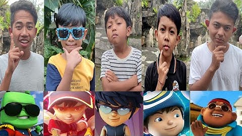 TEBAK NAMA NAMA KARAKTER YANG ADA DIBOBOIBOY! | CHALLENGE | Mikael TubeHD