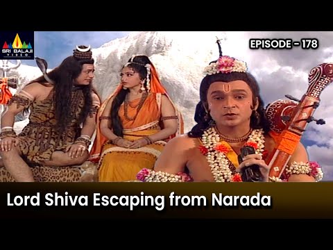 Lord Shiva Escaping from Narada | Episode 178 | Om Namah Shivaya Telugu Serial @SriBalajiMovies - SRIBALAJIMOVIES