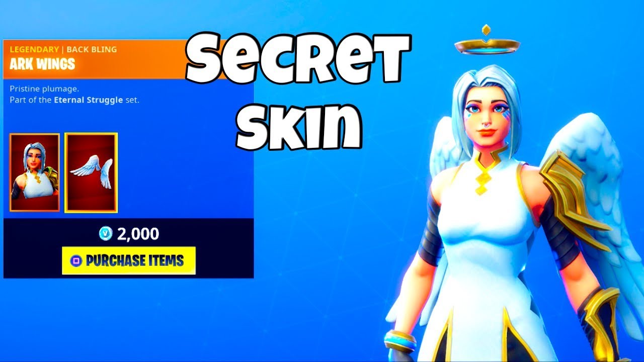 new ark angel skin new item shop fortnite battle royale - dark angel skin fortnite