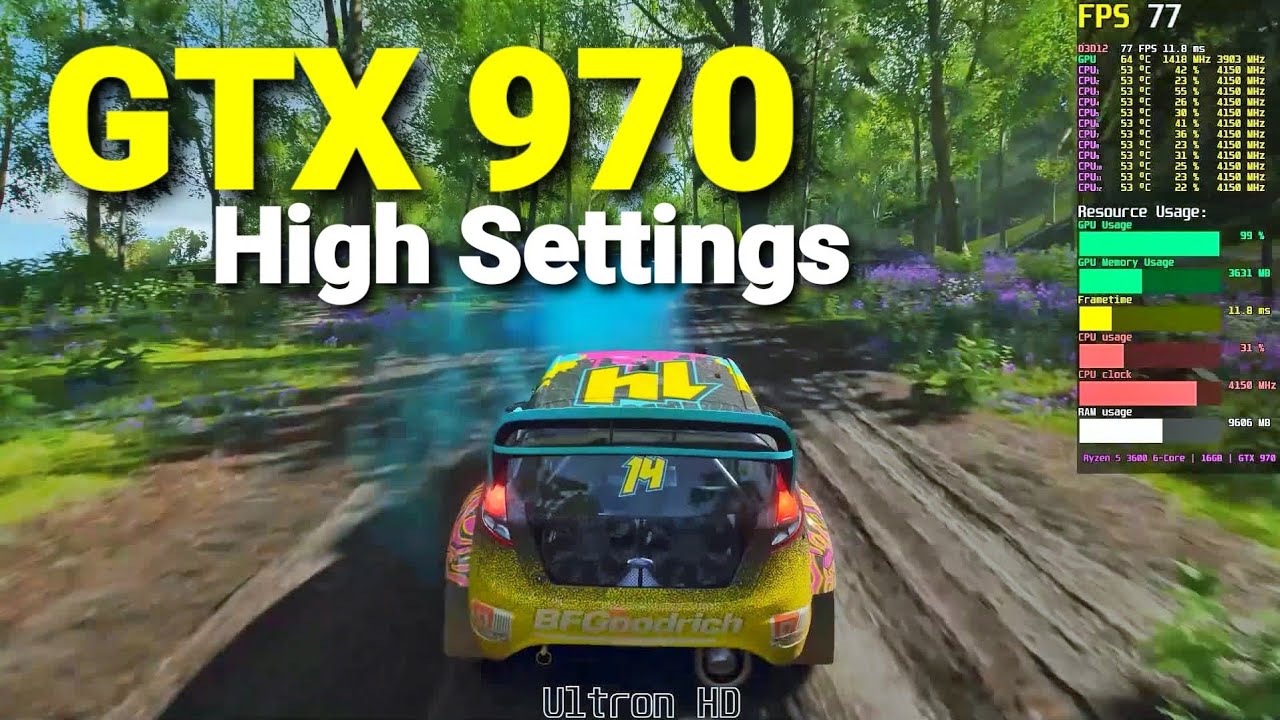 Forza Horizon 3 (PC) - Gameplay on GTX 970 