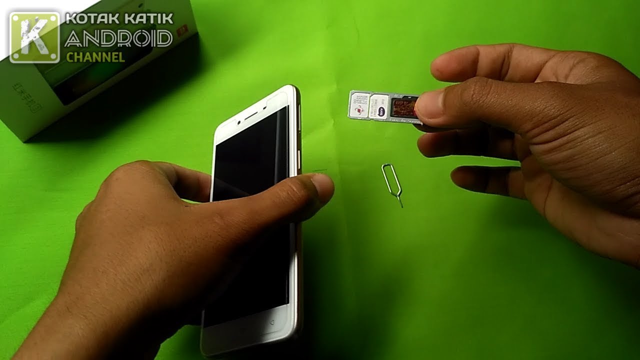 Cara Membuka Slot Kartu Sim Pada Hp Oppo A37 Youtube