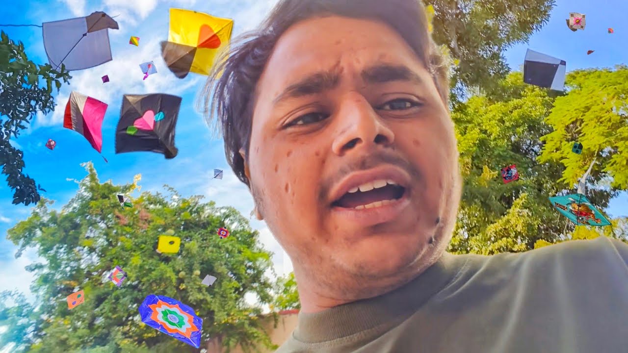 Tree par Patang Loot li 😲 Caught Kite 