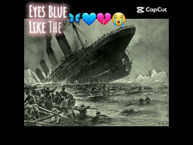 🦋💙Eyes blue like the Atlantic, I'm going down like the Titanic💙🦋 class=