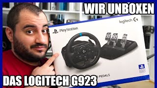 Das Logitech G923 für PS4, PS5 & PC | Unboxing