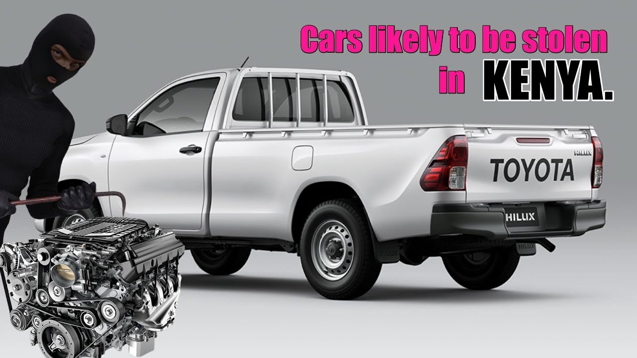Cars mostly stolen in Kenya YouTube