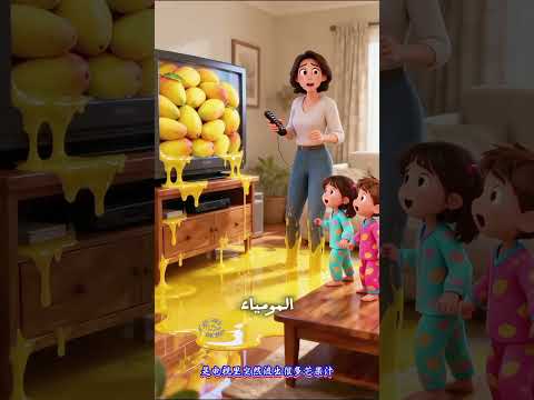خرج عصير المانجو من تلفزيوننا 