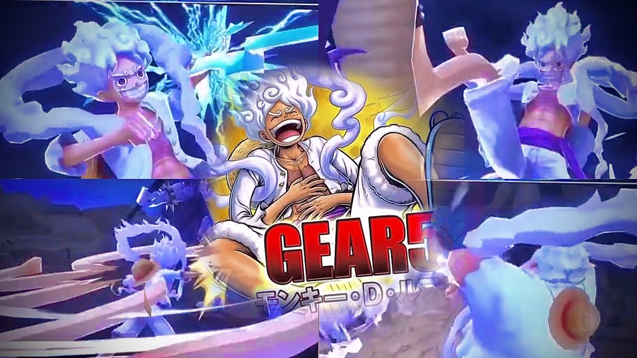 Luffy Gear 5 (inspired from Lucci (bounty rush design) #gear5