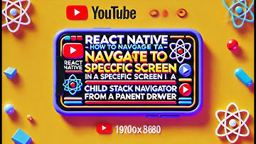 React Native - How to navigate to a specific screen in a child stack navigator from a parent drawer