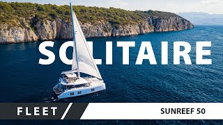 A head-spinning luxury sail catamaran Sunreef 50 Solitaire