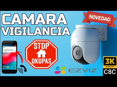 CAMARA de VIGILANCIA para MASCOTAS♦️ EZVIZ C6 2K ♦️ Unboxing y  configuración en su APP. 