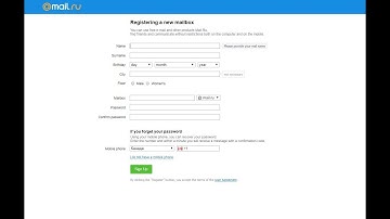 How to create mail ru account without phone number part 1