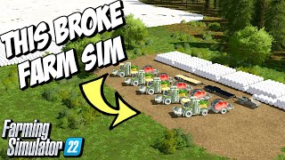 I Broke My Forgotten Lands Farm by BEING TOO GOOD | Farming Simulator 22