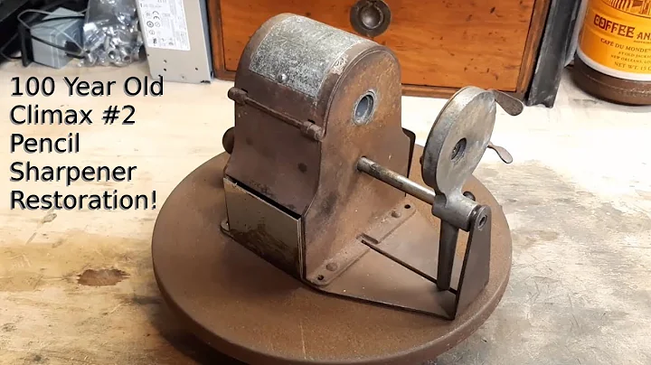 100 Year Old Pencil Sharpener Restoration!