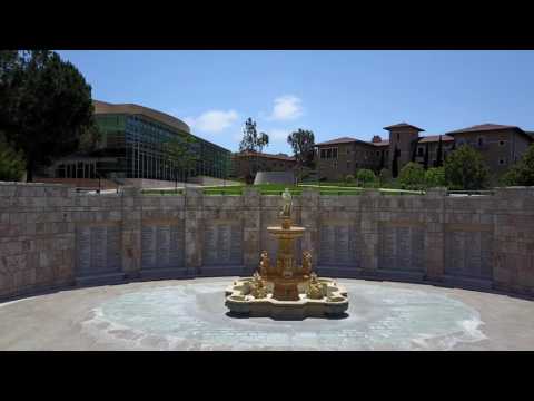 Soka University, California - Aerial drone video