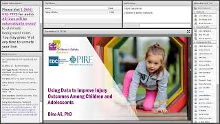 State Technical Assistance Webinar 5 - December 2019: How to Use Data Wealth