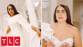 'Do You Think You Can Dance in This?' Lauren Finds an Amazing Caped Dress | Say Yes to the Dress