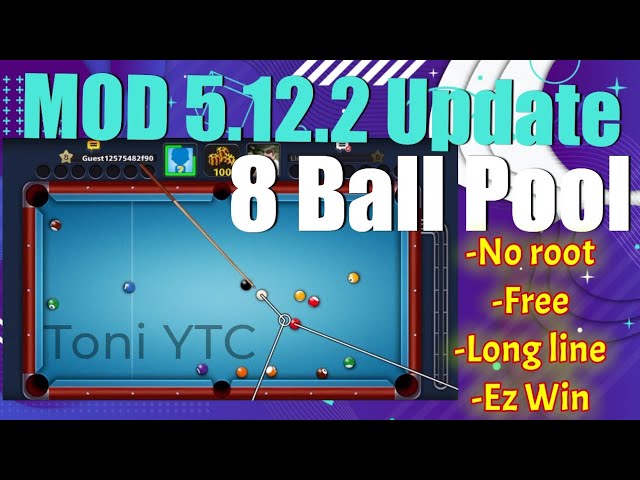 8 Ball Pool Long Line Mod