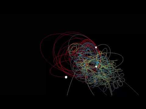 Three-body problem 3D