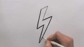 How To Draw A Lightning Bolt | Doodle Art | Ruckiss (ZOOSHii)