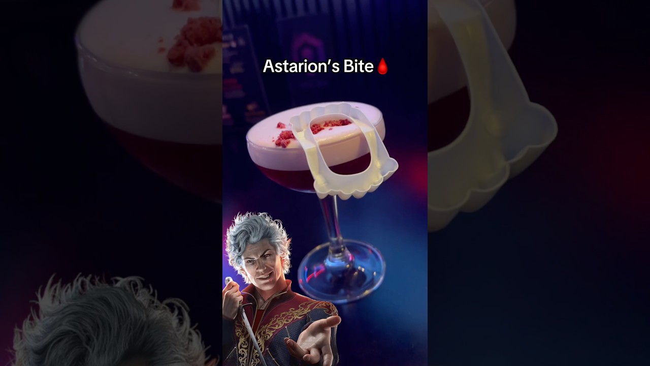 Pixel Bar!👾| Gaming Bar Cocktails #pixelbar #gamingbar #gaming #videogames #gaming #astarion #sonic