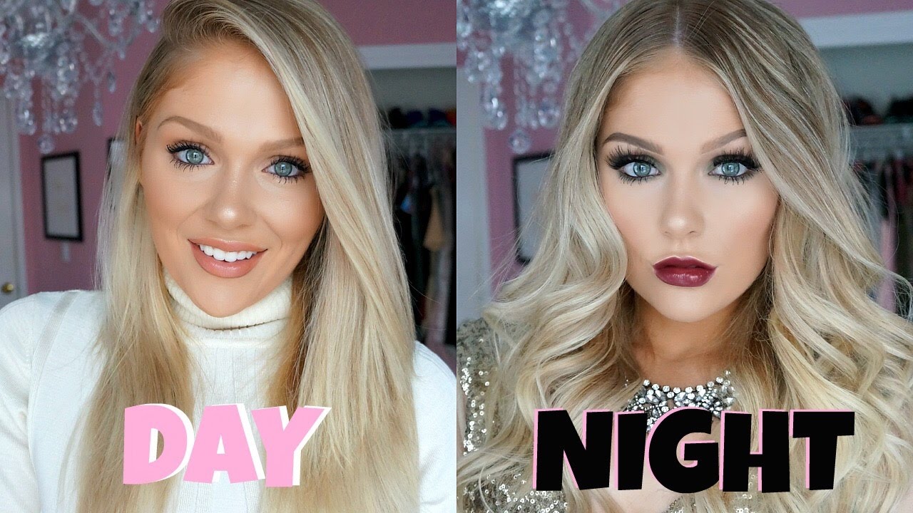 Everyday Makeup + Glam Night Out Tutorial | 2 Looks - YouTube