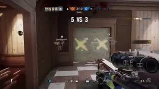 Rainbow six siege moments 1 My first Ace?!?!? Lucky Kill?!?!? DOC RES SNIPE?!?!?