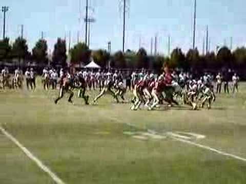 49ers Training Camp - Alex Smith pass to Bryan Gil...