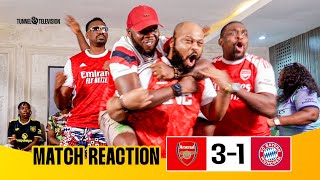 Download Lagu Arsenal 3-1 Bayern Munich | Arsenal CRUSH Bayern | Nigerian Fan Reactions #arsenal #bayernmunich MP3